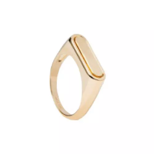 Anell Pdpaola Ribbon Stamp plata xapada - AN01-625