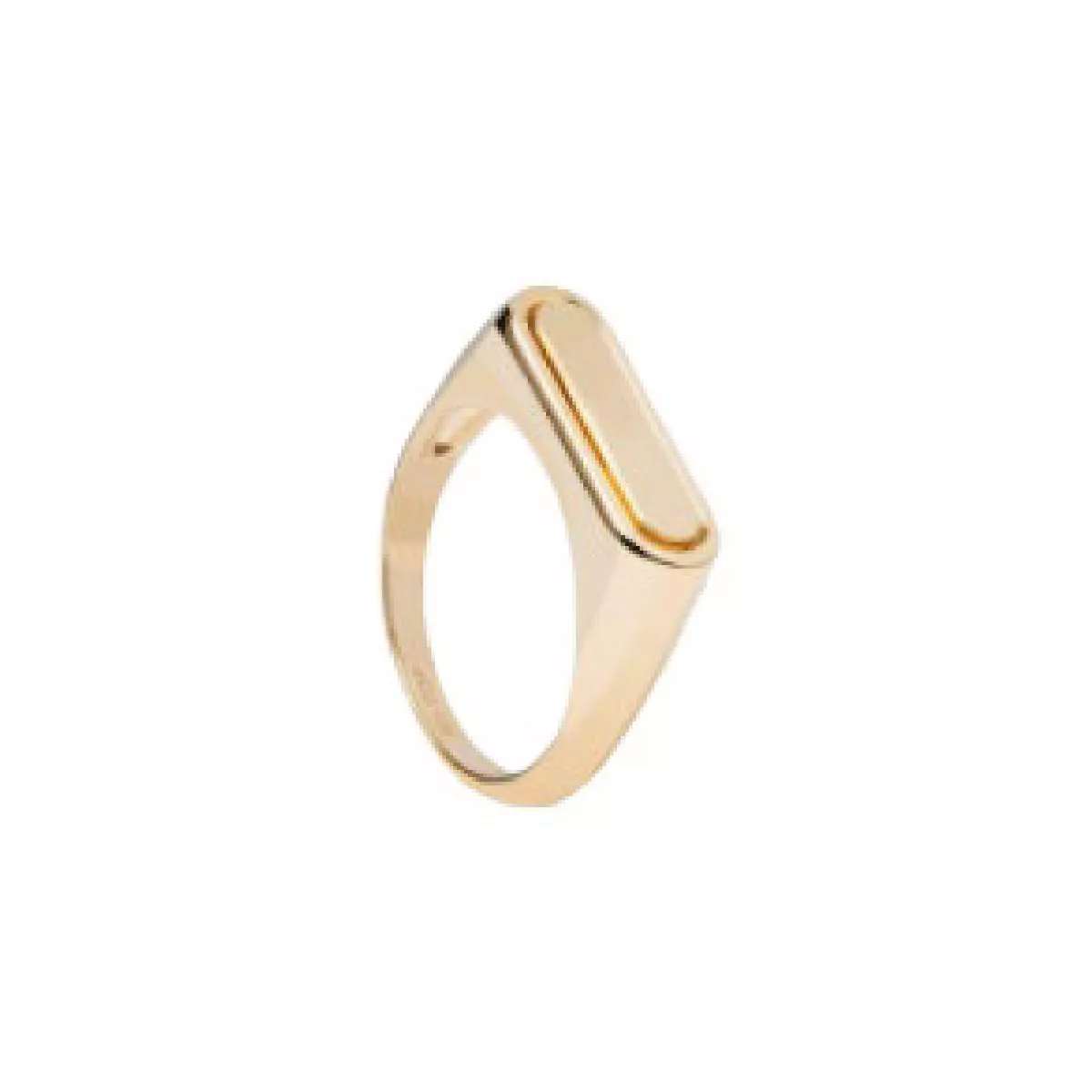 Anell Pdpaola Ribbon Stamp plata xapada - AN01-625