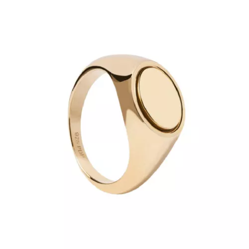 Anell Pdpaola Stamp plata xapada - AN01-628