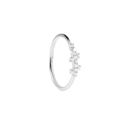 Anillo Pdpaola Prince plata circon - AN02-672