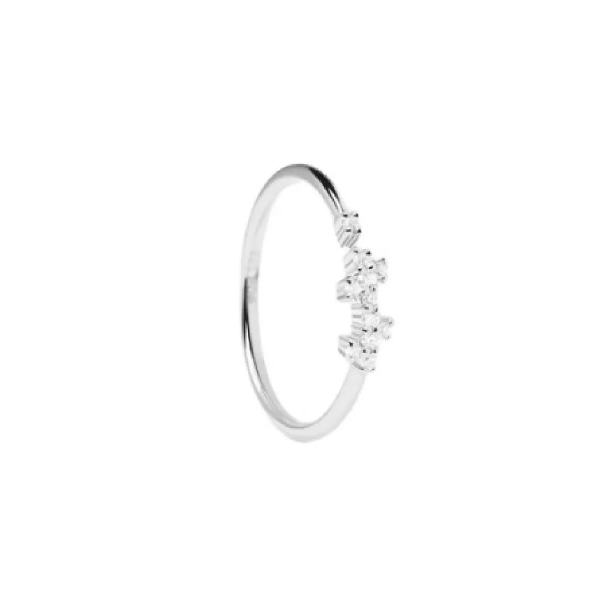 Anell Pdpaola Prince plata zircon - AN02-672