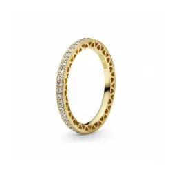 Anell Pandora plata 14k gold-plated zircon - 168655C01