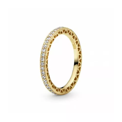 Anell Pandora plata 14k gold-plated zircon - 168655C01