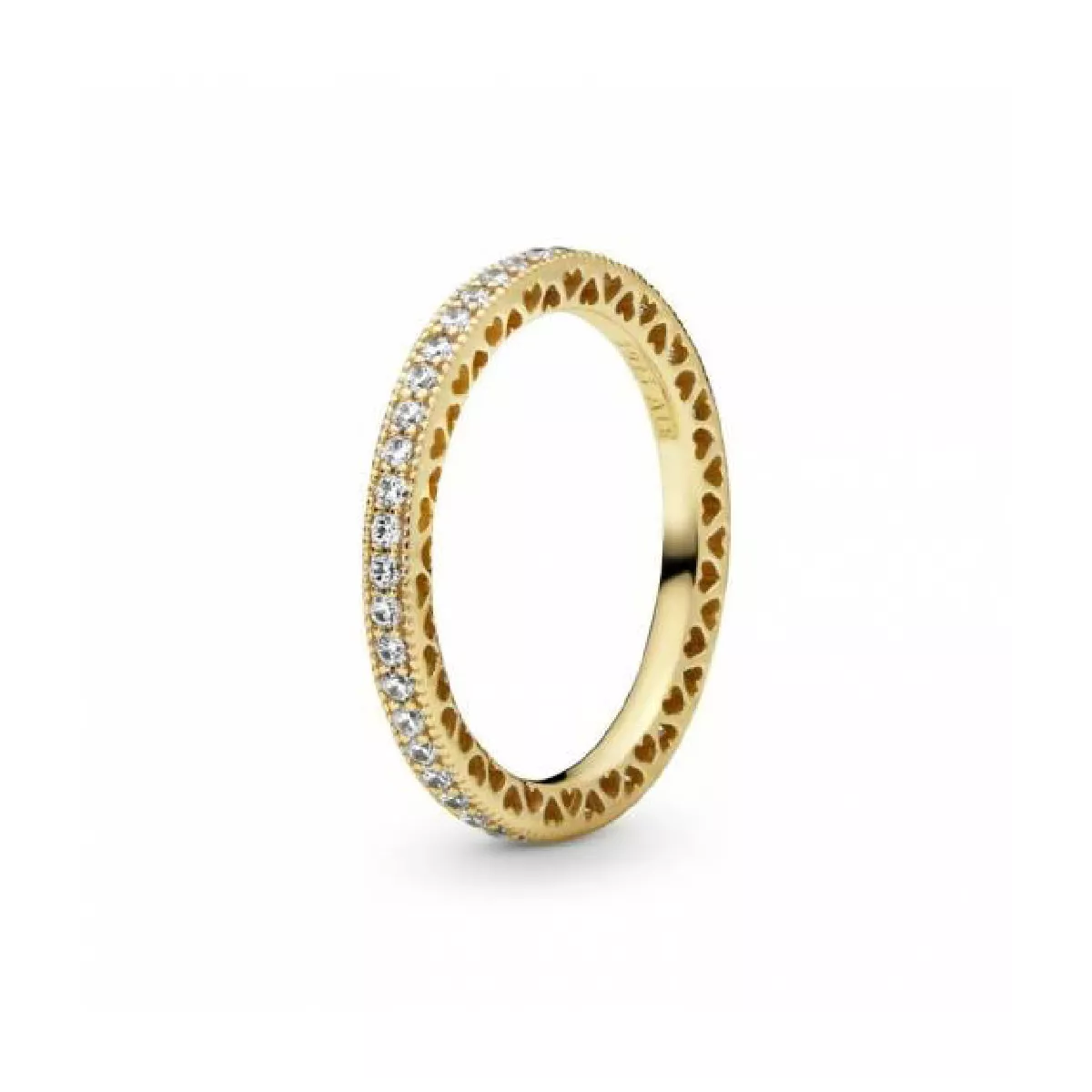 Anell Pandora plata 14k gold-plated zircon - 168655C01