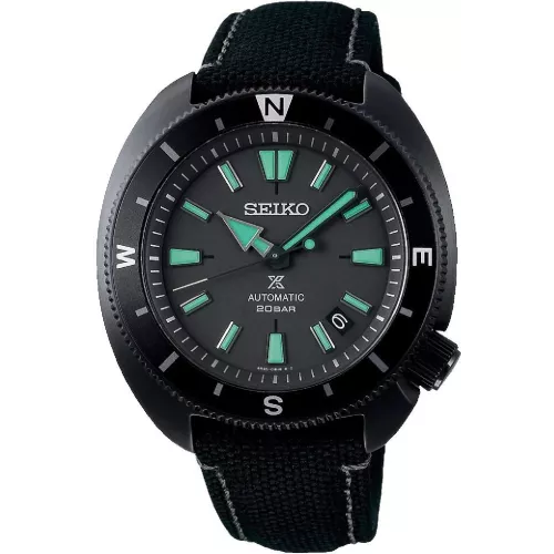 Reloj Seiko Prospex Night Vision Tortuga Automatico nylon - SRPH99K1