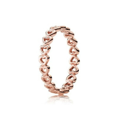 Anillo pandora plata rose corazon - 180177