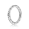 Anillo Pandora plata corazones logo - 197133 Anillo Pandora plata corazones logo - 197133