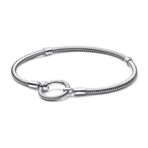 Pulsera Pandora plata cierre redondo - 592242C00