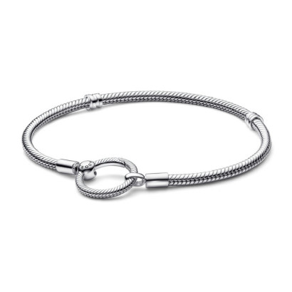 Pulsera Pandora plata cierre redondo - 592242C00