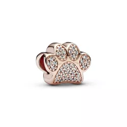 Charm Pandora plata rose zircon petjada - 781714C01