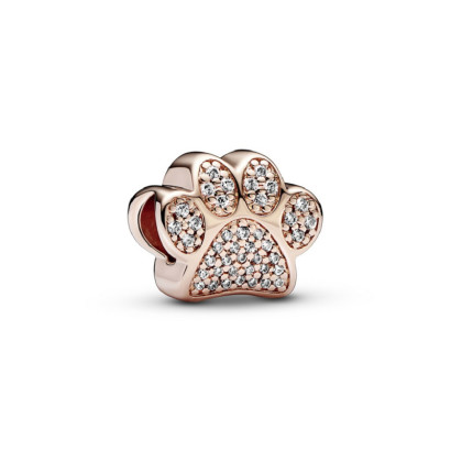 Charm Pandora plata rose zircon petjada - 781714C01