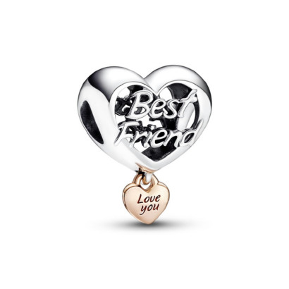 Charm Pandora plata-plata rose Best Friend - 782243C00