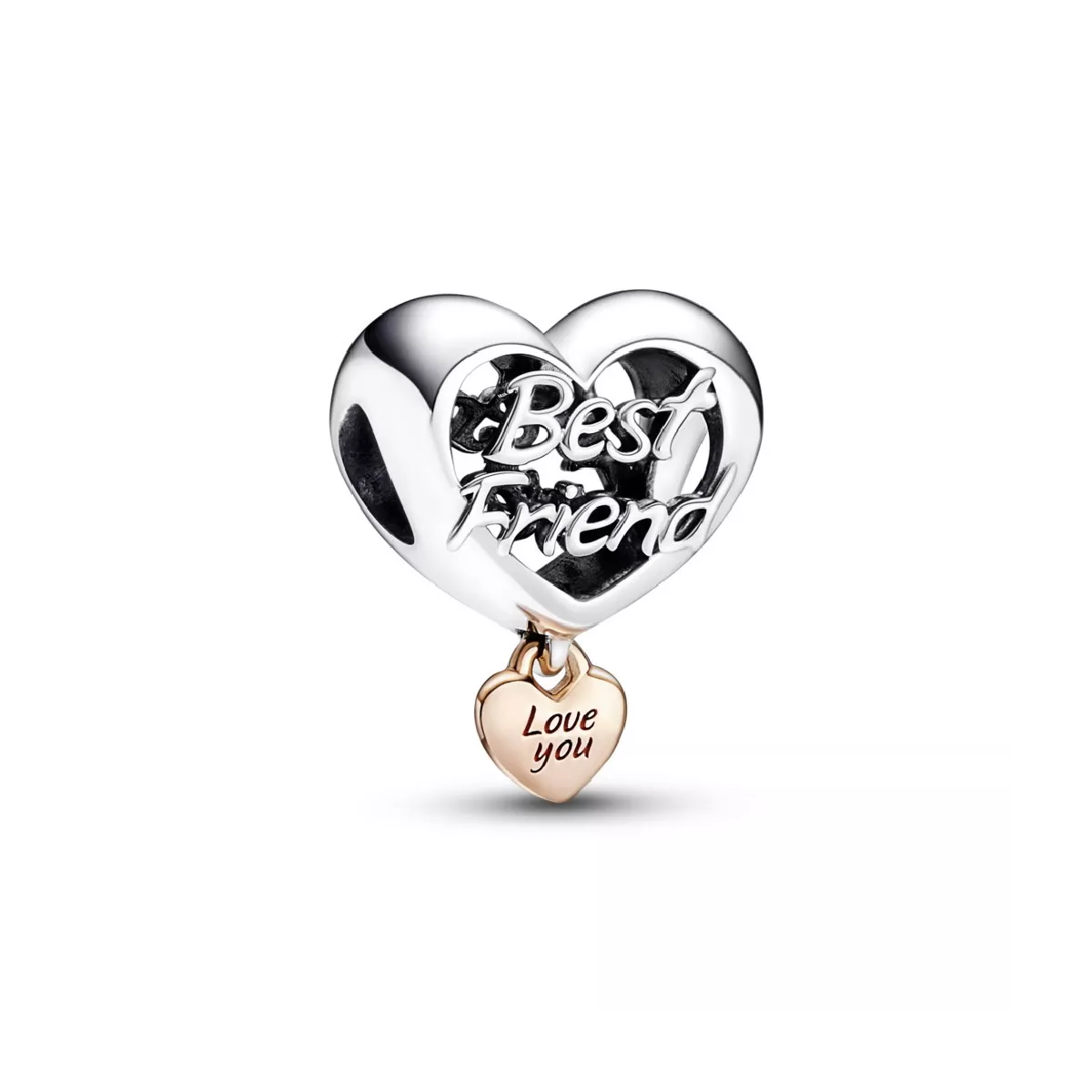 Charm Pandora plata-plata rose Best Friend - 782243C00