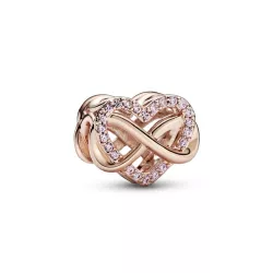 Charm Pandora plata rose cor-infinit - 782246C01