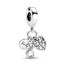 Charm Pandora plata family - 792201C01
