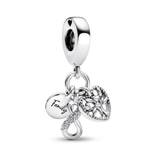 Charm Pandora plata family - 792201C01