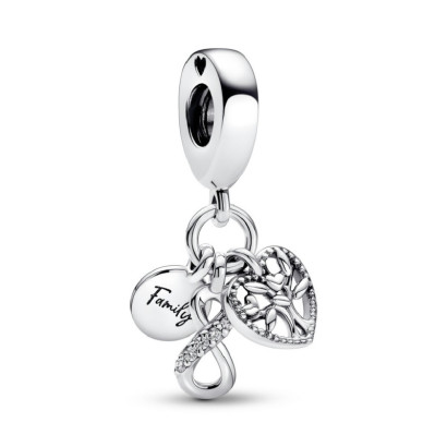 Charm Pandora plata family - 792201C01