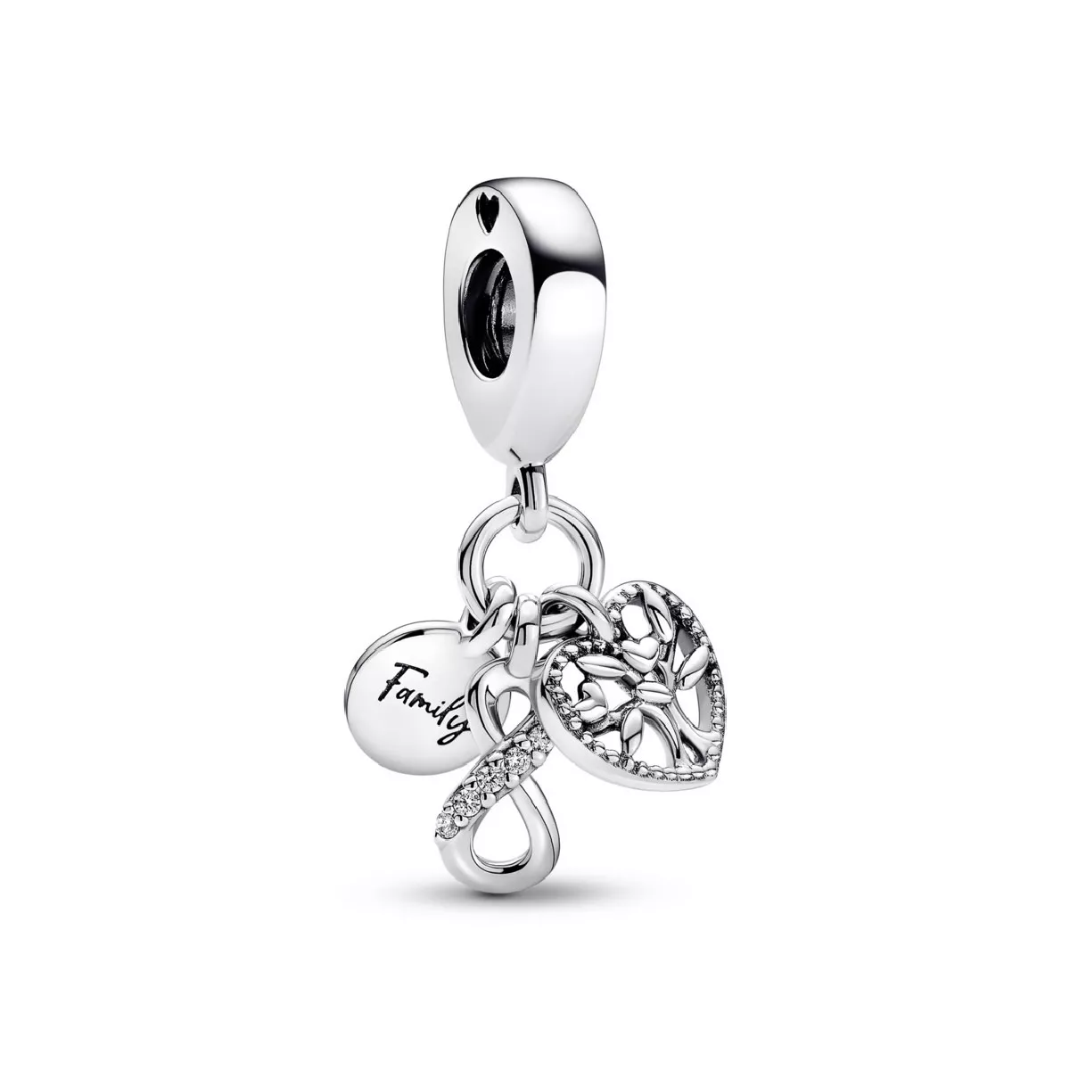 Charm Pandora plata family - 792201C01