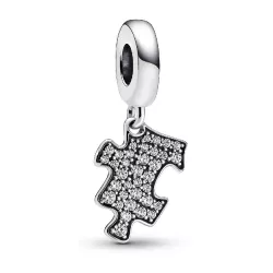 Charm Pandora plata i zircon - 792241C01