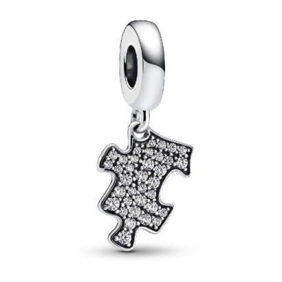 Charm Pandora plata i zircon - 792241C01