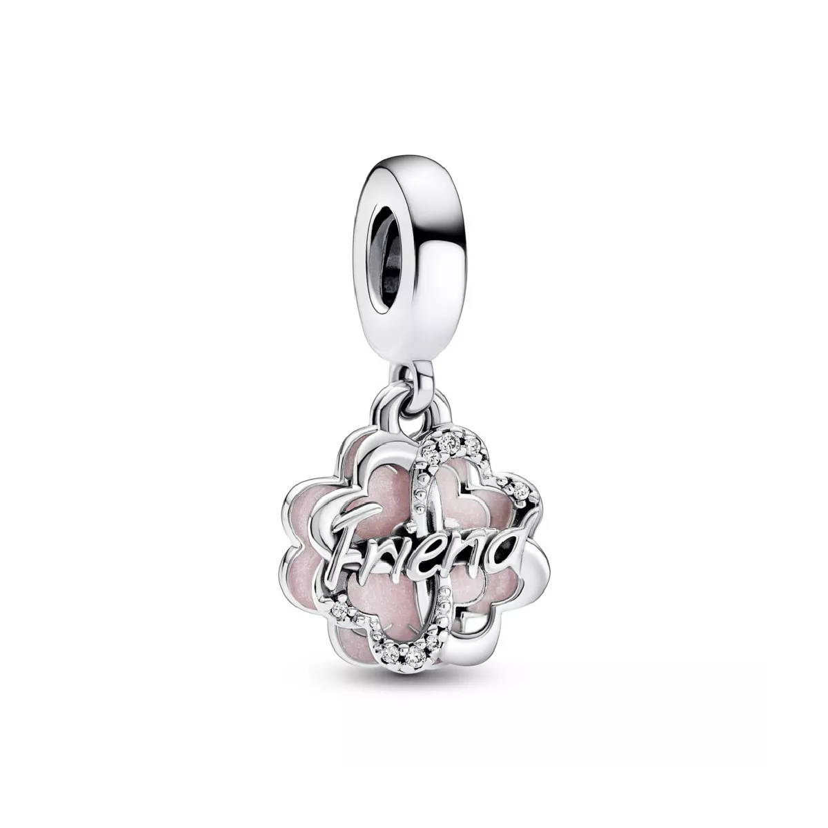 Charm Pandora plata esmalte rosa - 792245C01