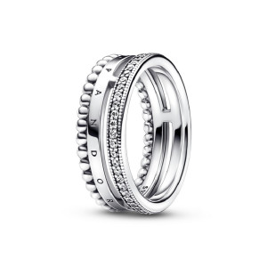 Anillo Pandora plata circon - 192312C01