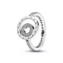 Anell Pandora plata zircon - 192316C01