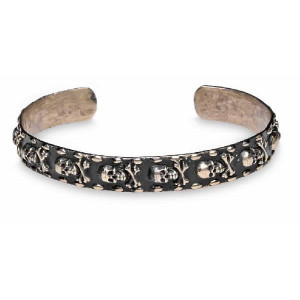 Pulsera rigida Platadepalo bronce - CAB33B