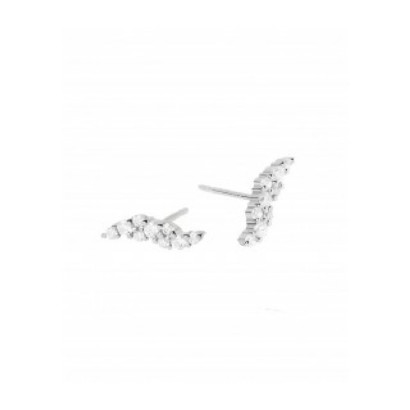 Arracades Pdpaola Natura plata zircon - AR02-808-U