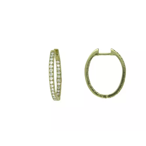 Arracades criolles or groc brillants 0.64k - A50