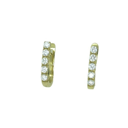 Arracades or groc brillants 0.50k - A13G