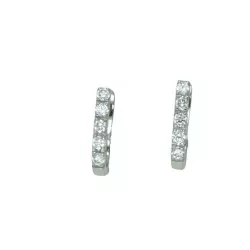 Arracades or blanc brillants 0.50k - B13G