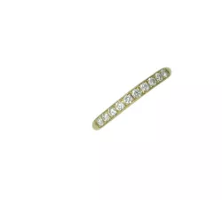 Anillo oro amarillo brillantes 0.30k - AS3G