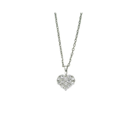 Penjoll or blanc 18kts cor 13bri-0.18k - 501632