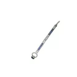 Polsera or blanc 18k brillants-safir - E3993-PBBT ZA