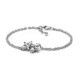 Polsera Pandora plata Herbarium zircon - 592398C01