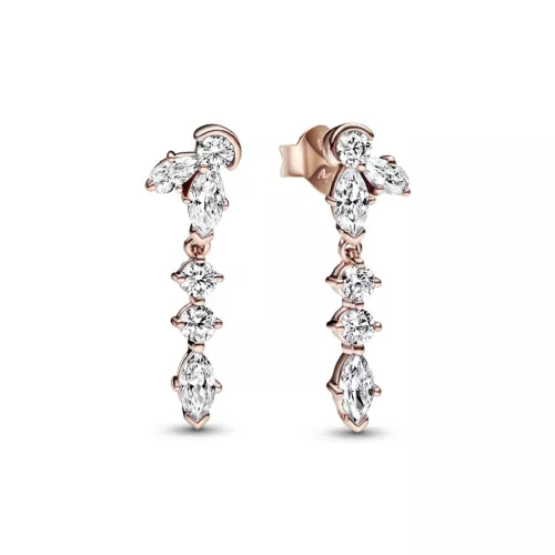 Arracades Pandora plata rose 14k zircon - 282404C01