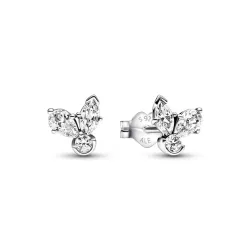 Arracades Pandora Herbarium plata zircon boto - 292406C01