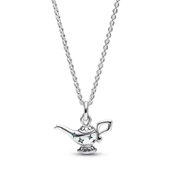 Colgante Pandora Disney Aladdin lampara circon cadena plata - 392347C01
