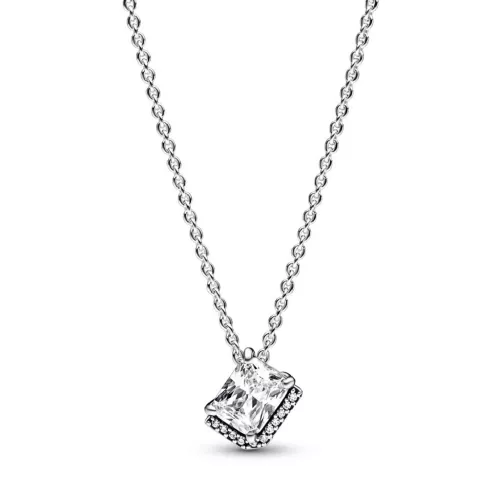 Colgante Pandora plata circon cadena plata - 392388C01