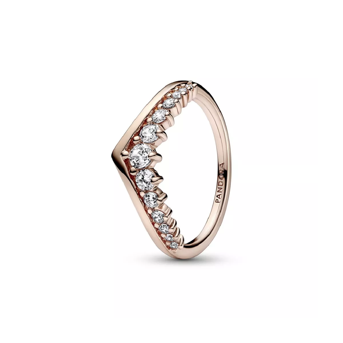 Anell Pandora plata rose 14k zircon - 182320C01