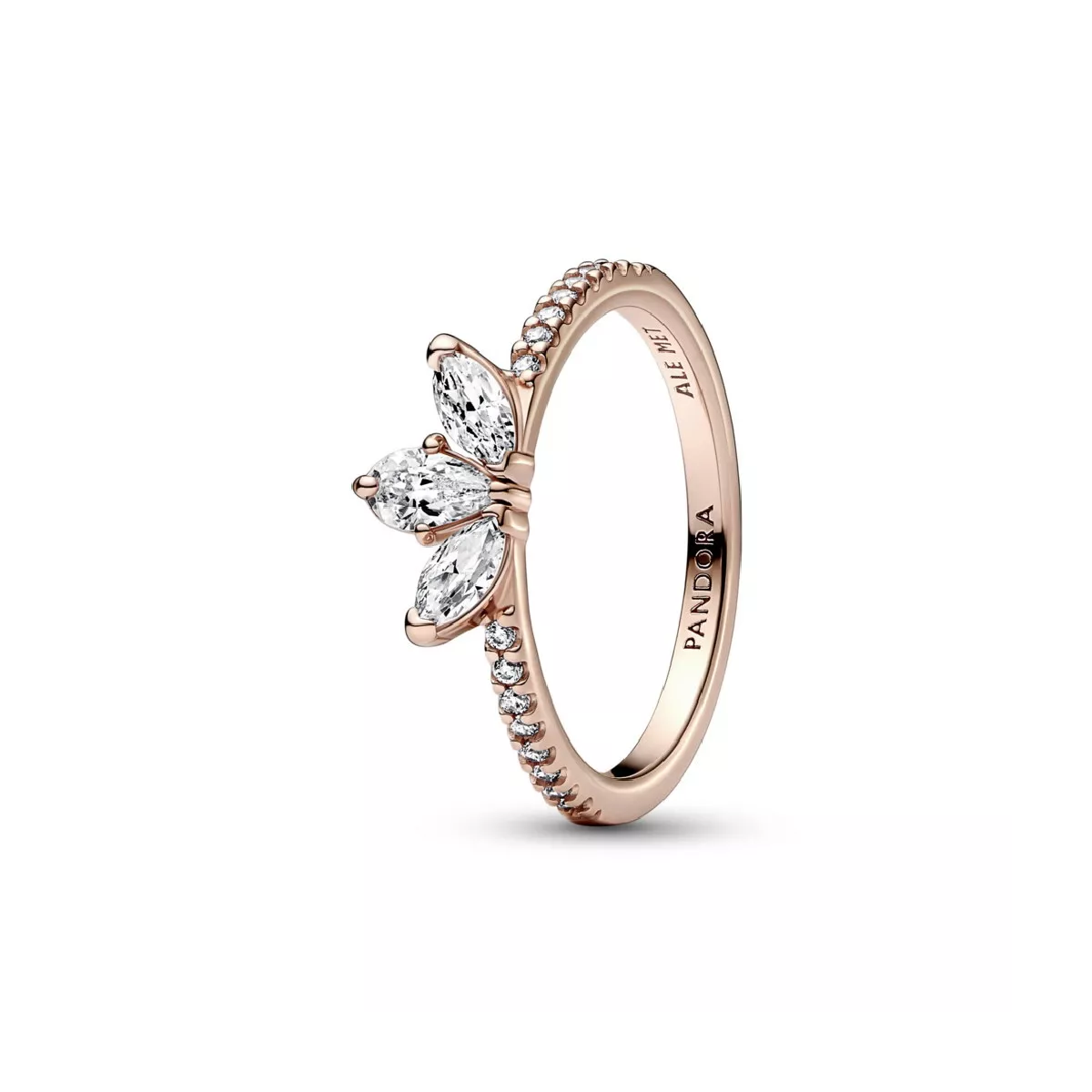 Anell Pandora plata rose 14k Herbarium zircon - 182392C01