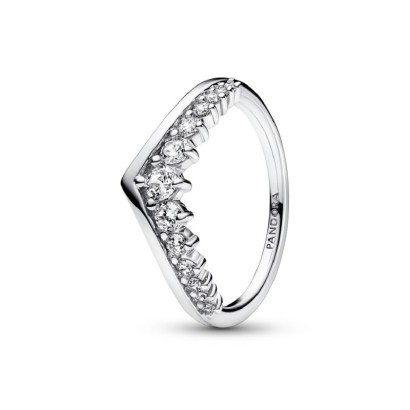 Anillo Pandora plata Wishbone circon - 192320C01-50