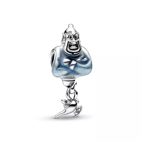 Charm Pandora plata Disney Aladdin geni esmalt blau - 792348C01
