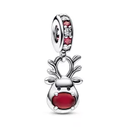 Charm Pandora plata Christmas ren - 792330C01