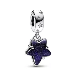 Charm Pandora plata zircon murano blau - 792368C01