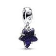 Charm Pandora plata zircon murano blau - 792368C01