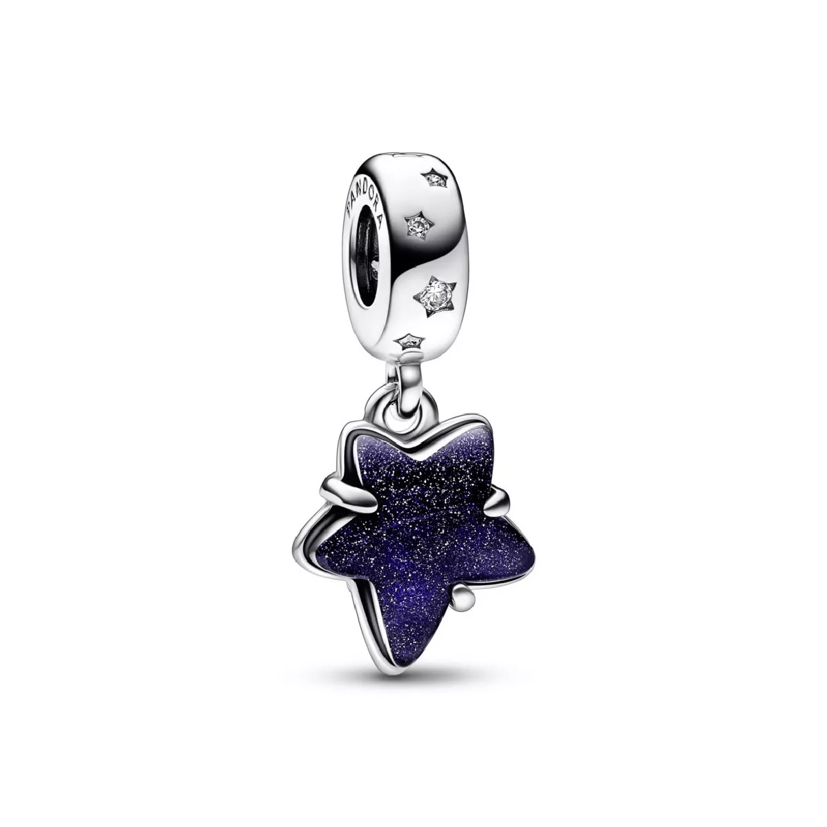 Charm Pandora plata zircon murano blau - 792368C01