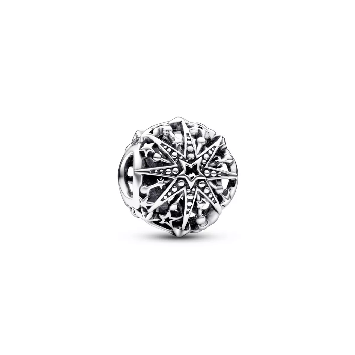 Charm Pandora plata floc de neu - 792360C00