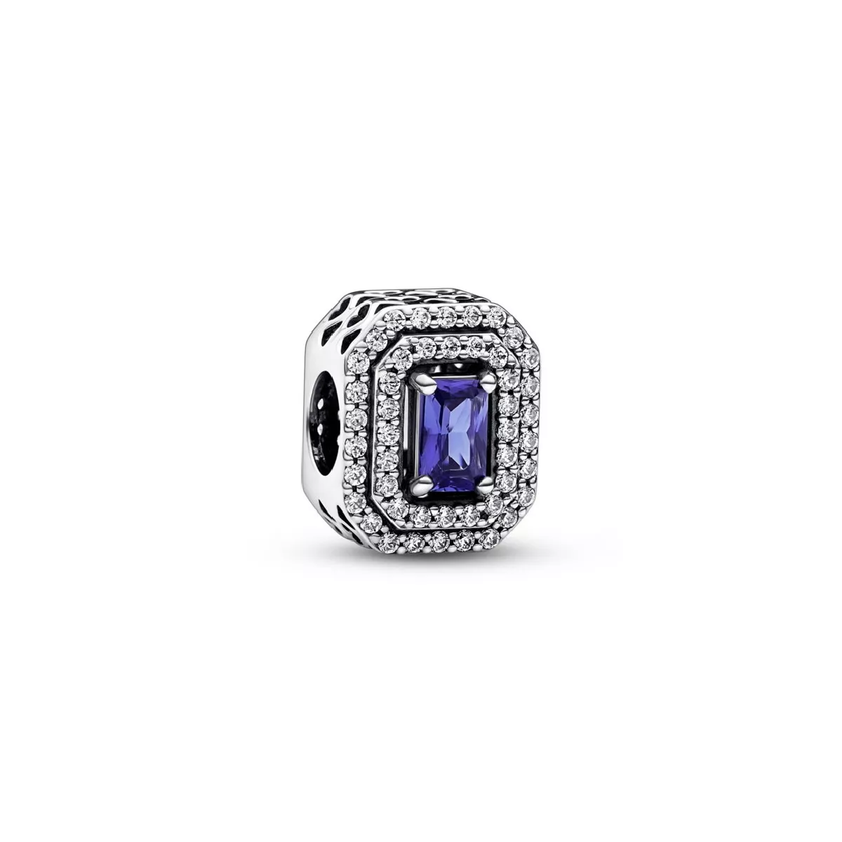 Charm Pandora plata zircon blau - 792385C01